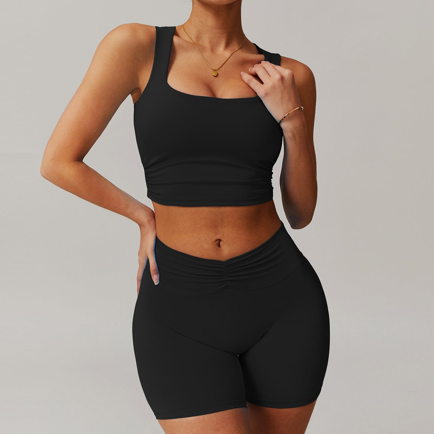 High Neck Zip Up Cloud Feel Yoga Set Sculpting High Waisted Leggings for Enhanced Support and Comfort for Fitness Running and Everyday Workouts