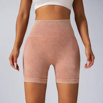 Seamless High Waisted Scrunch Butt Yoga Shorts for Women Ultra Stretchy Breathable and Quick Dry Workout Shorts for Sculpted Curves