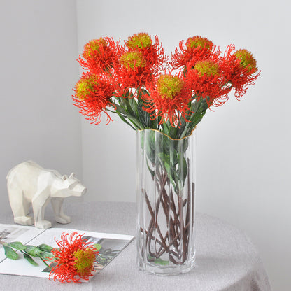 Stunning Faux South African Protea Bouquet for Wedding Decor, Photography Props, and Home Accents - Perfect for Special Occasions and Elegant Settings