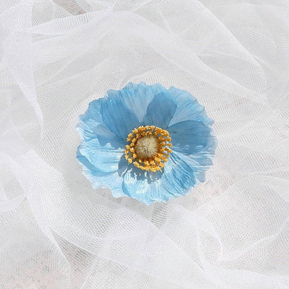 Stunning 6cm Artificial Poppy Flowers - Perfect for Weddings, Events, and Gift Decorations - Vibrant Faux Floral Accents for Bridal Bouquets and Stylish Home Decor