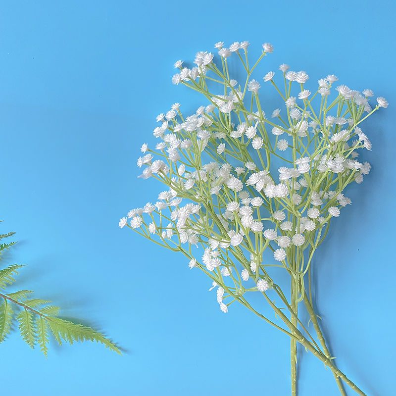 Realistic Fake Baby's Breath Artificial Flowers - Perfect for Living Room Decor, Wedding Bouquets, and Photography Props