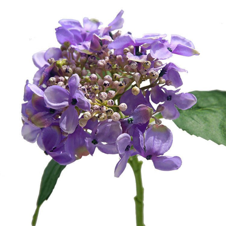 Realistic Hydrangea Bouquet for Spring Home Decor - Lifelike Faux Flowers Perfect for Living Room Arrangements and Elegant Floral Displays