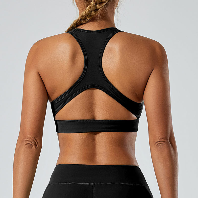 and Supportive Yoga Sports Bra for Outdoor Running Beautiful Back Design for Fitness and Gym Workouts