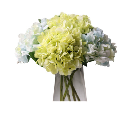 Elegant Korean-Style Artificial Hydrangea Bouquet - Stunning Floral Arrangement for Dining Table and Living Room Décor, Perfect for Home and Event Styling