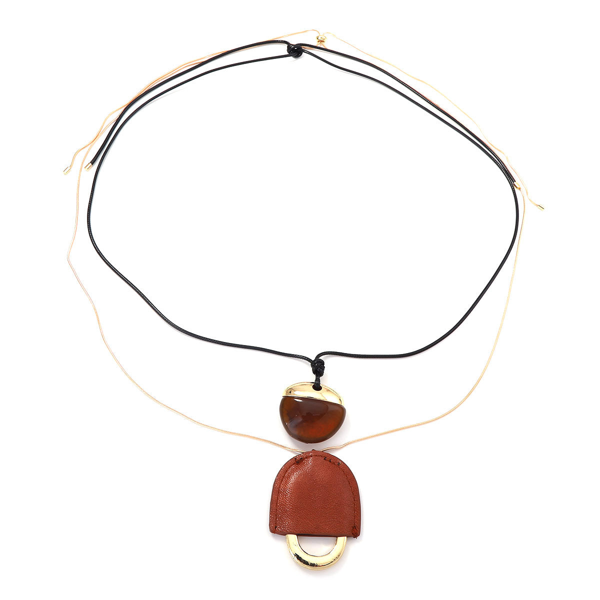 Stylish Minimalist Metal Lock Pendant Necklace - Versatile, Unique, and Perfect for Layering | Trendy Women's Accessory