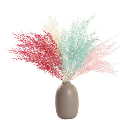 Elegant Bamboo Leaf Grass Faux Floral Arrangement for Home Decor – Perfect for Weddings, Bouquets, and Plant Walls – MW73771