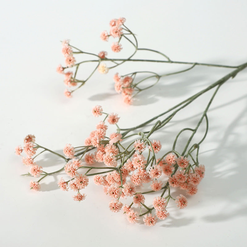 Stunning Faux Baby's Breath Flowers - Soft Silicone Realistic Decoration for Weddings, Home, and Living Room - Perfect for Elegant Floral Arrangements