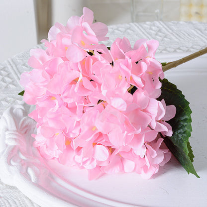 Lifelike Hydrangea Silk Flowers - Soft to the Touch, Moisture-Resistant, Perfect for Wedding Decor and Home Accents - Elegant Faux Floral Arrangement for Living Room Centerpieces