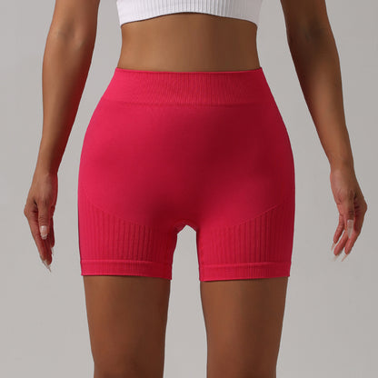 High Waisted Yoga Shorts for Women Curve Hugging Peach Butt Lift Design for Fitness Outdoor Sports and Gym Workouts