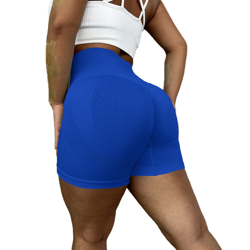 High Elasticity Peach Butt Yoga Shorts Quick Dry High Waisted Compression Cycling Pants for Comfort and Lift