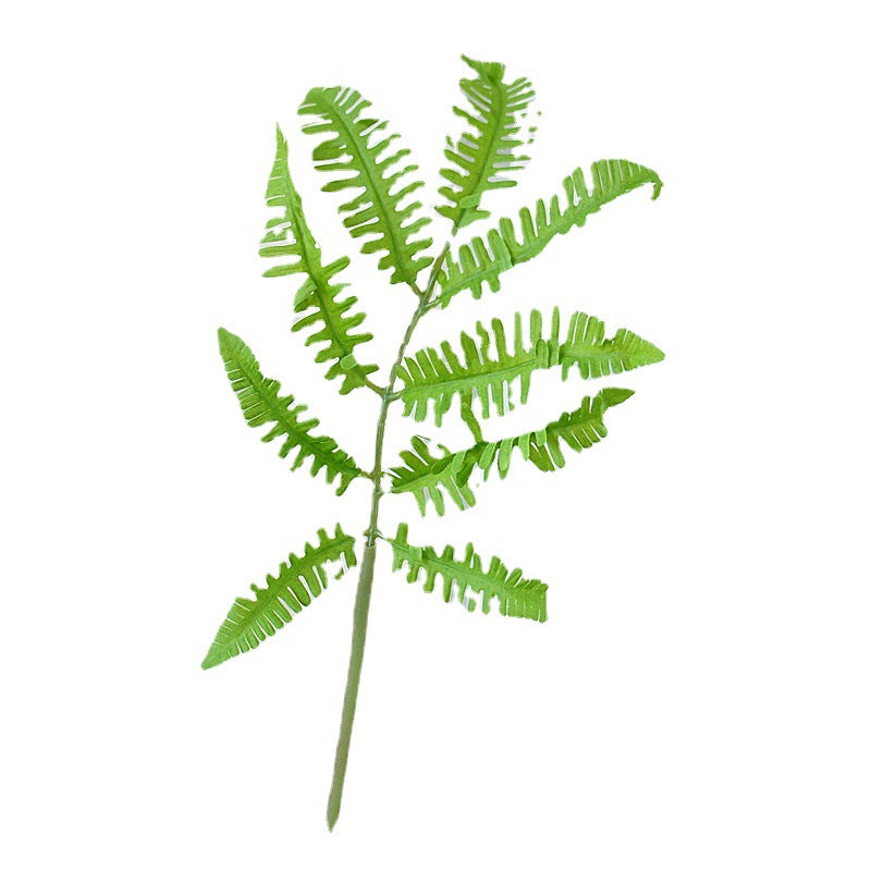 Lifelike Fern Leaf - Single Faux Plants for Home Decor & Wedding Photography Props - Realistic Greenery Accent for Your Living Space