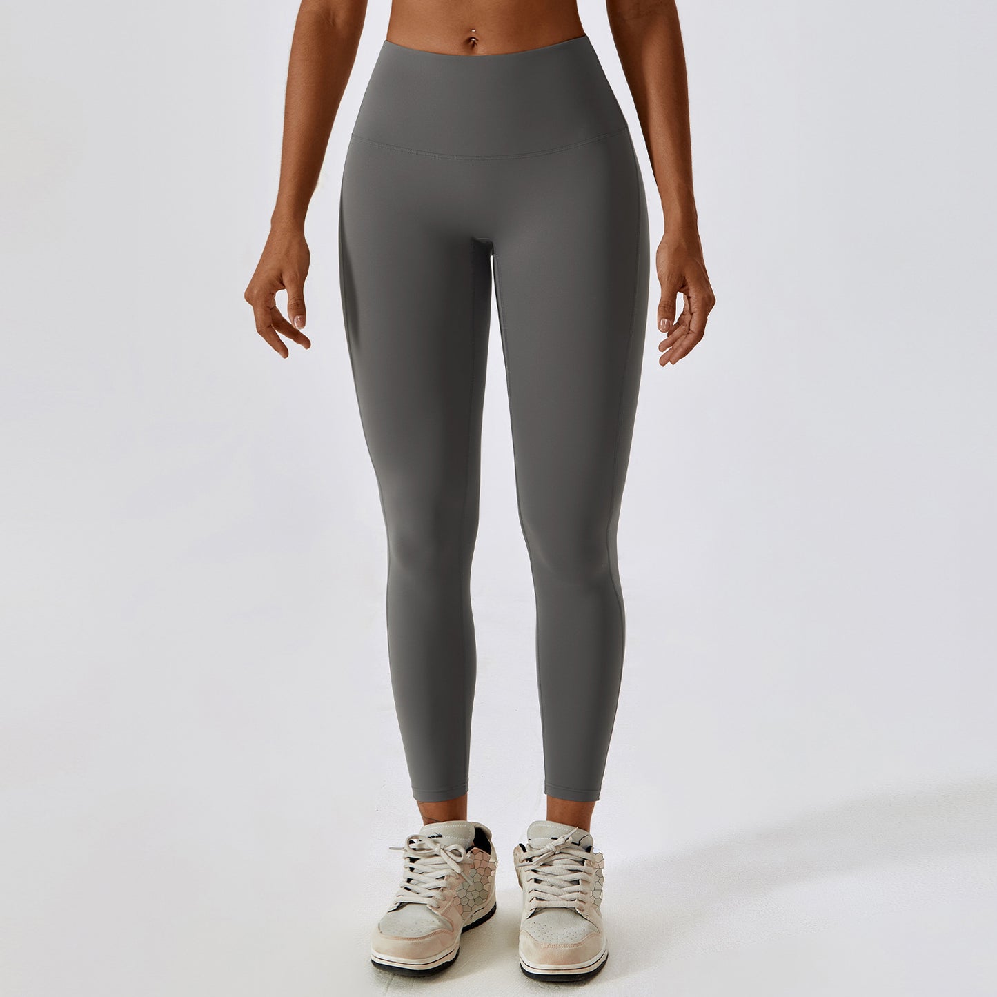 High Waist Quick Dry Yoga Pants for Women Butt Lifting Tummy Control Fitness Leggings for Outdoor Running and Workouts