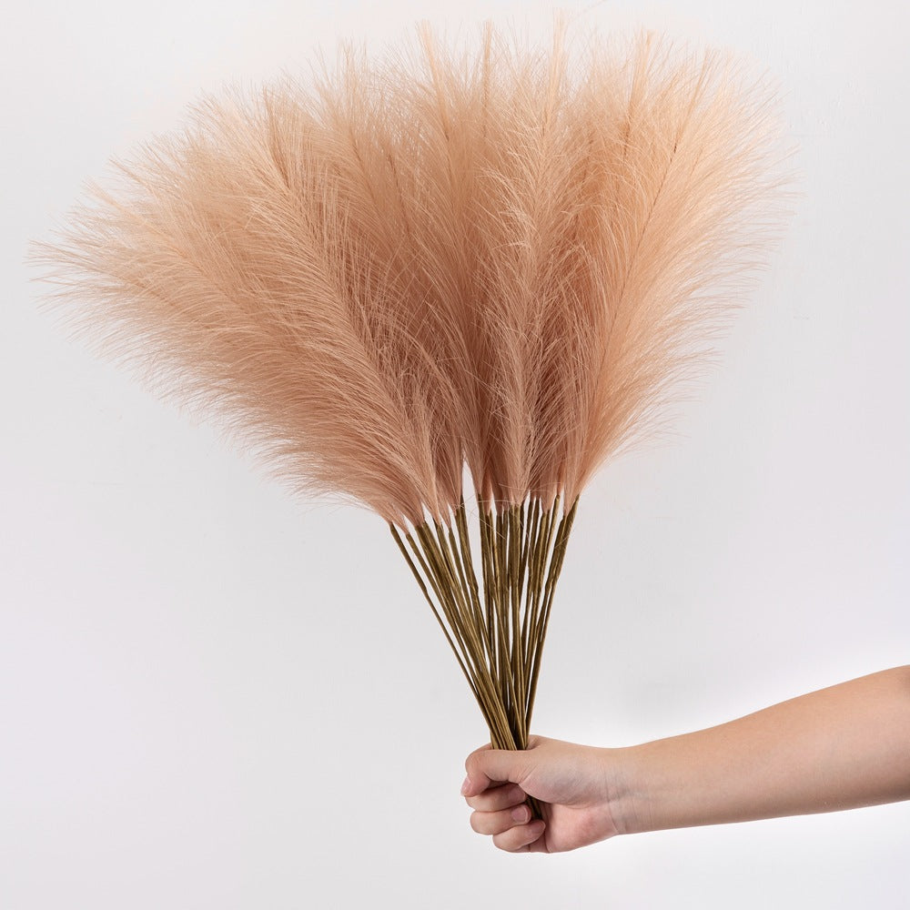 Mini Pampas Grass Faux Flowers – INS Style for Stunning Home Décor and Wedding Decorations | MW85102