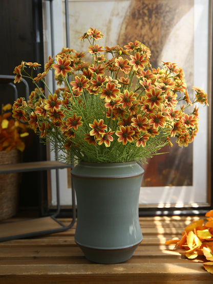 Realistic Single Stem Daisy Flower - Perfect for Minimalist Home Decor, Table Centerpiece, and Photography Props