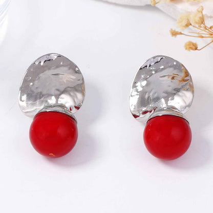 Chic Vintage-Inspired Alloy Shell Drop Earrings - Unique Lightweight Design for Effortless Elegance