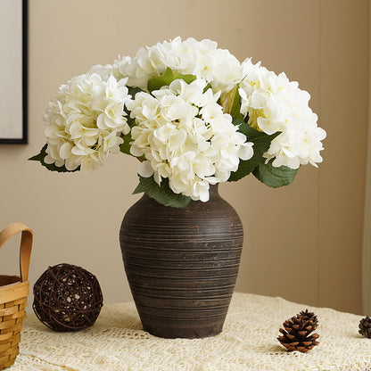 Lifelike Hydrangea Silk Flower Arrangement - Perfect for Home Decor, Wedding Arches, and Event Decorations