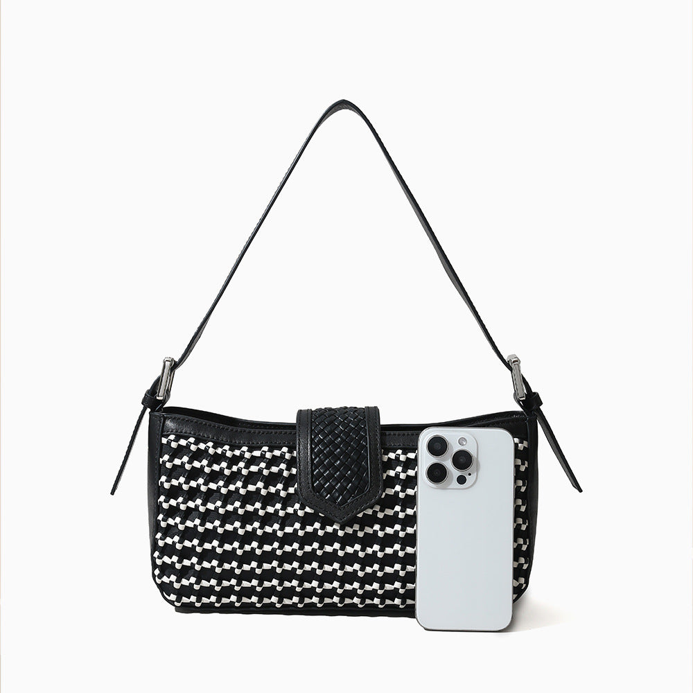 Handwoven Shoulder Bag Commuter Tote