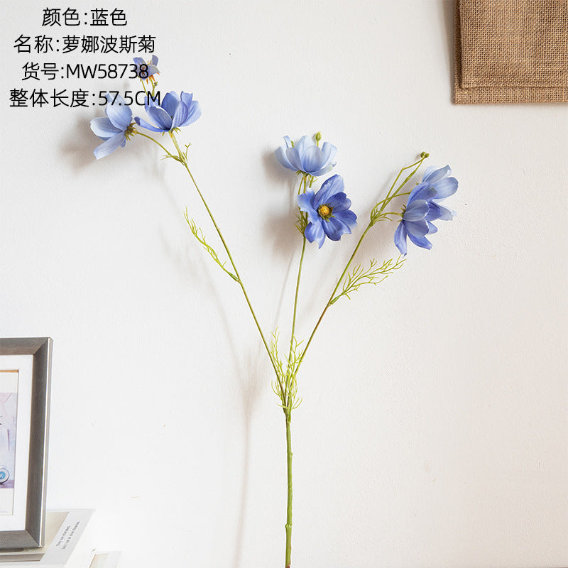 Stunning Single Stem Gerbera Daisy Artificial Flower for Home Decor – Perfect for Weddings, Event Decorations, and Bouquets – MW58738