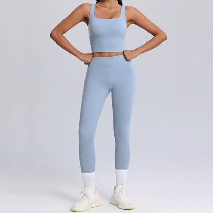 Butter Soft Lycra Yoga Outfit Set High Elastic Breathable Activewear for Comfort and Flexibility in Your Workouts