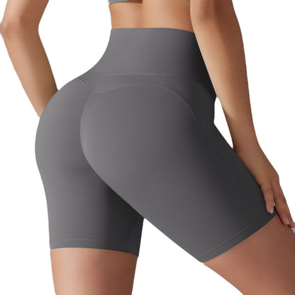 High Waisted Butt Lifting Yoga Shorts No Underwear Needed for Running Gym Workouts and Fitness Activities