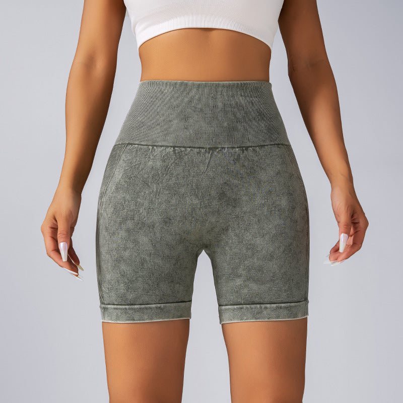 Seamless High Waisted Scrunch Butt Yoga Shorts for Women Ultra Stretchy Breathable and Quick Dry Workout Shorts for Sculpted Curves