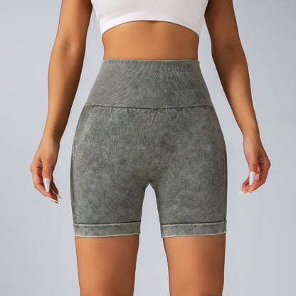 Seamless High Waisted Scrunch Butt Yoga Shorts for Women Ultra Stretchy Breathable and Quick Dry Workout Shorts for Sculpted Curves