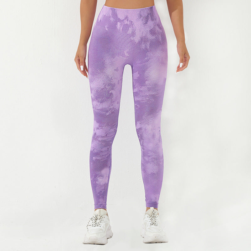 High Waisted Seamless Digital Print Leggings for Women's Fitness for Peachy Running and Autumn Winter Workouts