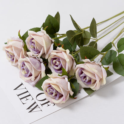 Lifelike Artificial Rose Flowers for Home Decor and Weddings - Perfect Faux Roses for Valentine’s Day and Special Occasions