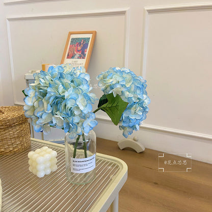 Stunning Artificial Hydrangea Bouquet - Perfect for Wedding Decor, Hotel Lobby Arrangements, and Photogenic Props with Realistic Silk Flowers