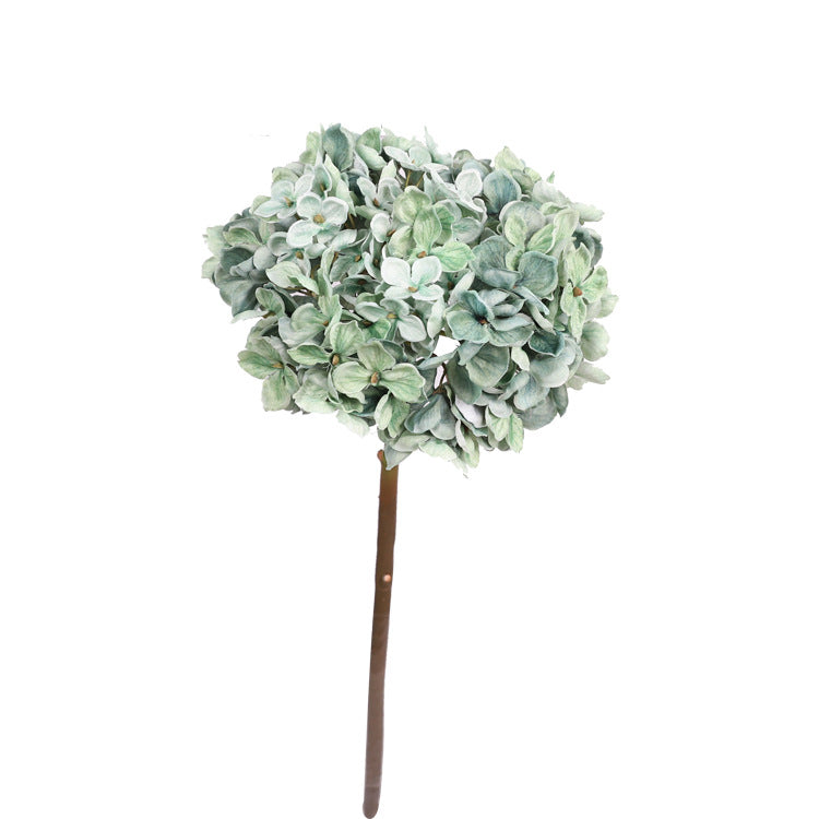 Stunning Autumn-Inspired Artificial Hydrangea - Perfect for Weddings and Indoor Décor with Realistic Look and Feel