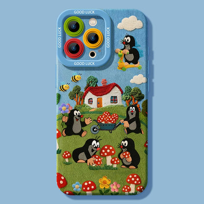 Cartoon Phone Case for iPhone