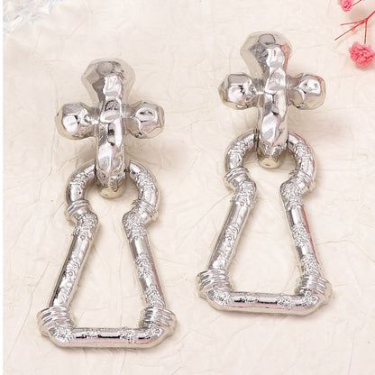 Exquisite Lightweight Geometric Drop Earrings - Trendy, Unique, and Versatile Minimalist Jewelry for Women