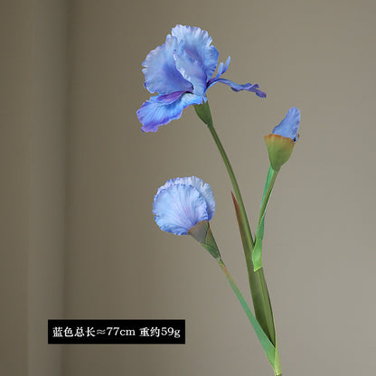 Realistic Artificial Iris Flowers for Weddings and Celebrations - Perfect Home Decor, Bouquet Arrangements, and Photography Props