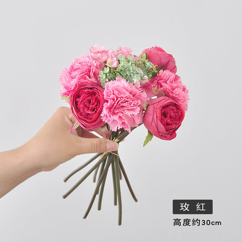 Stunning Artificial Flower Bouquet for Weddings - Enhance Your Home Decor with Luxurious Faux Floral Arrangement featuring Realistic Starry Sky and Lotus Blooms