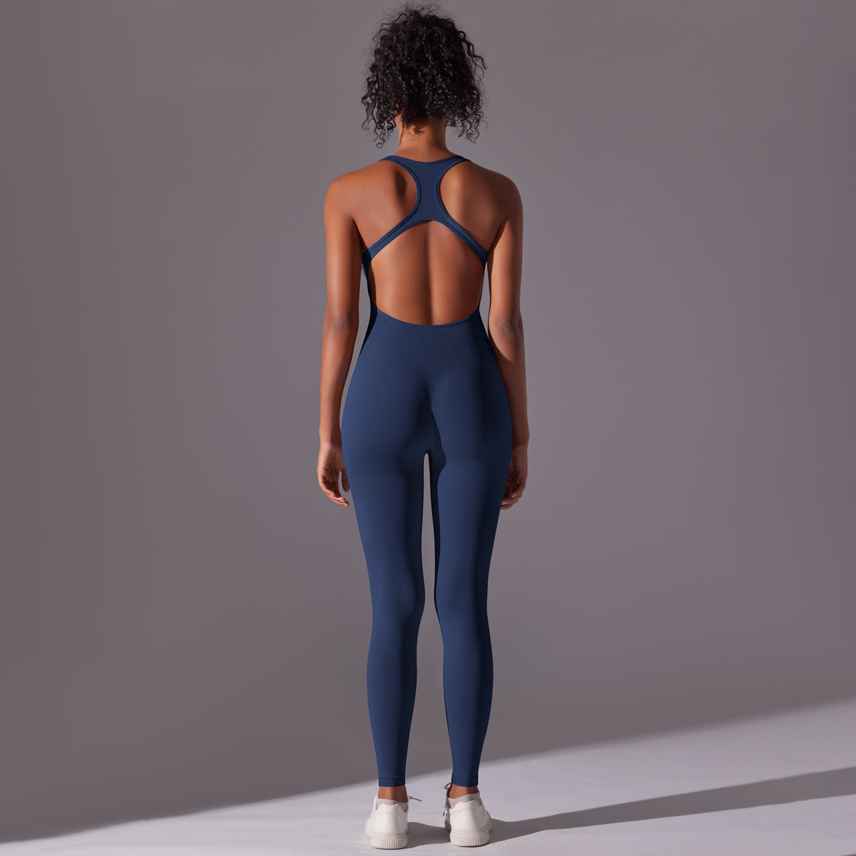 Spring Fitness Seamless Shaping Bodysuit Sculpting Yoga Outfit with Tummy Control and Enhanced Back Support for Optimal Movement