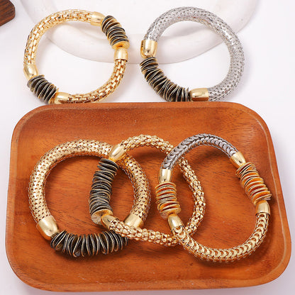 Stylish and Unique Alloy Bracelet Set for Women – Elevate Any Outfit with High-Quality, Trendy Accessories