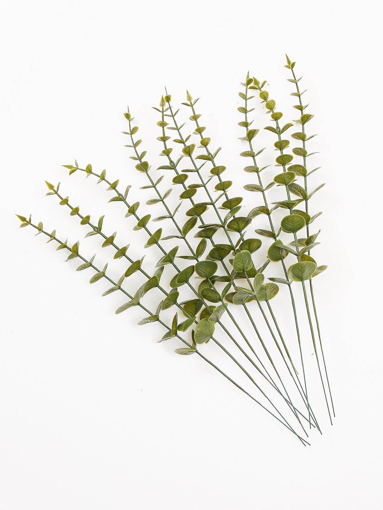 Realistic Eucalyptus Leaves Faux Plant Arrangement – Beautiful Faux Gumnut Décor for Home, Weddings, and Special Events