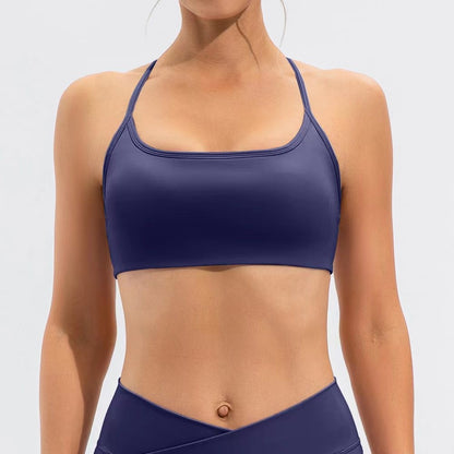 Women's High Impact Sports Bra Anti Shock and Anti Sagging Ideal for Running Yoga and Fitness Racerback Design for Support