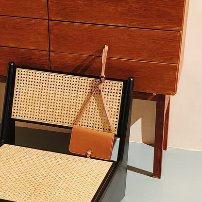 Leather Envelope Crossbody Bag for Women High End Genuine Cowhide Small Shoulder Bag with Chic Design and Versatile Use