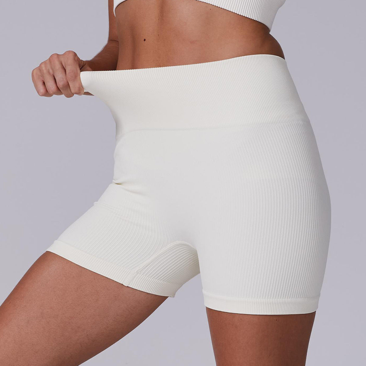 High Waisted Yoga Shorts for Women Tummy Control Butt Lifting Compression Running Shorts for Comfort and Performance