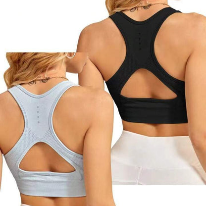 Women's Sports Bra for Outdoor Activities Comfortable Cross Back Design Ideal for Running Fitness and Cycling