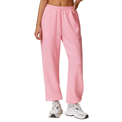 Spring High Waisted Relaxed Fit Sweatpants Versatile Wide Leg Joggers for Casual Outfits Activewear Style 8952 1