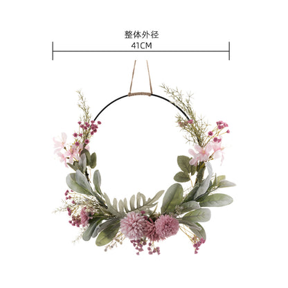 Realistic Greenery Fake Flower Arrangements for Weddings – Bohemian Style Décor, Ideal for Home and Event Decoration, CF01062