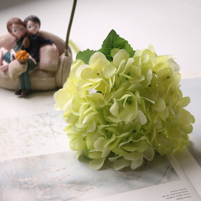 Elegant Korean-Style Artificial Hydrangea Bouquet - Stunning Floral Arrangement for Dining Table and Living Room Décor, Perfect for Home and Event Styling