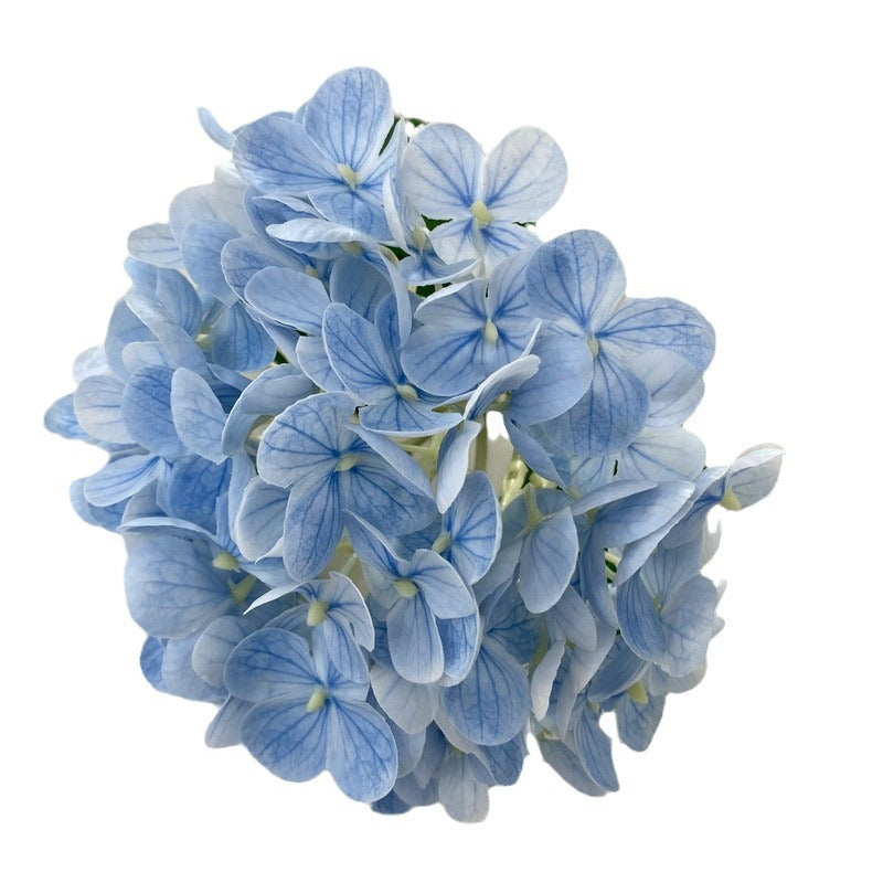 Touch Moisturizing Hydrangea - 72 Soft Rubber Hydrangea Blooms for Elegant Weddings and Stunning Home Decor