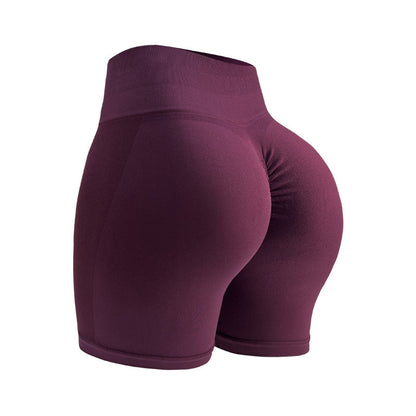 Cationic Seamless Yoga Pants for Women Peach Enhancing Outdoor Sports Cycling Shorts Fitness Leggings for Comfort and Style