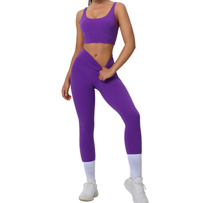 Plus Size Yoga Outfit Set for Women Soft Fleece Style Stretchy Activewear with High Breathability and Comfort for All Fitness Levels