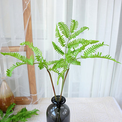 Lifelike Fern Leaf - Single Faux Plants for Home Decor & Wedding Photography Props - Realistic Greenery Accent for Your Living Space