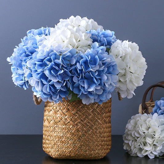 Single Stem Realistic Hydrangea Flower - Perfect for Weddings, Event Venues, and Hotel Decorations