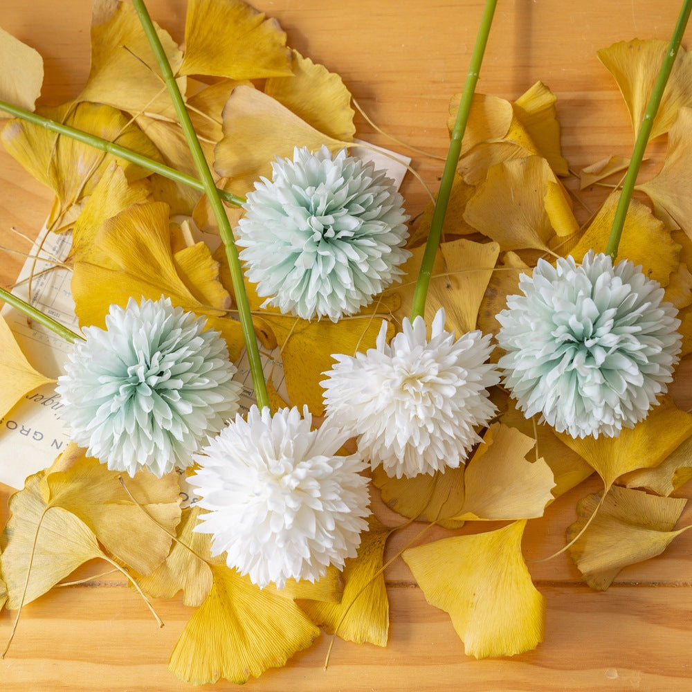 Stunning Faux Dandelion Spike Flowers - Realistic Greenery for Wedding Decor | Trendy INS Style | PJ1049